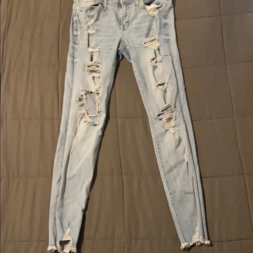 Aeropostale ripped jeans